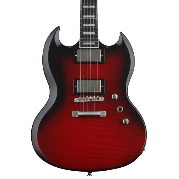 Epiphone SG Prophecy Electric Guitar, Red Tiger Aged Gloss