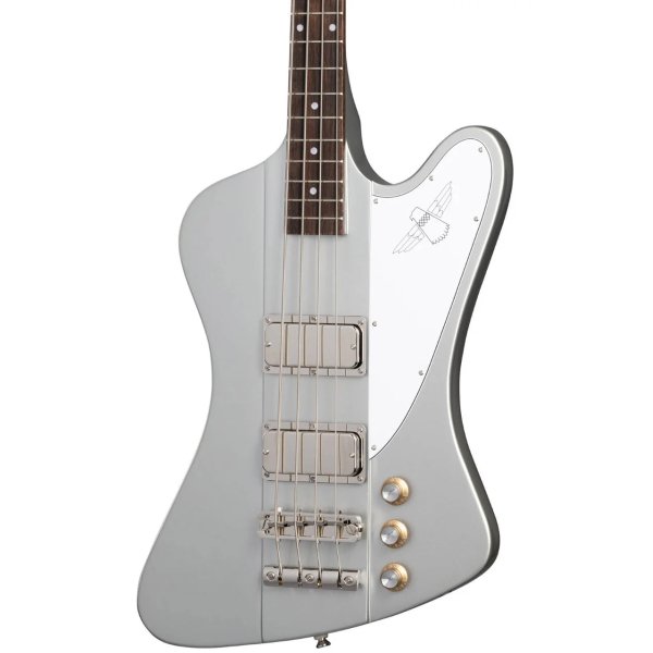 Epiphone Thunderbird '64 Include Premium Gig bag, Silver Mist