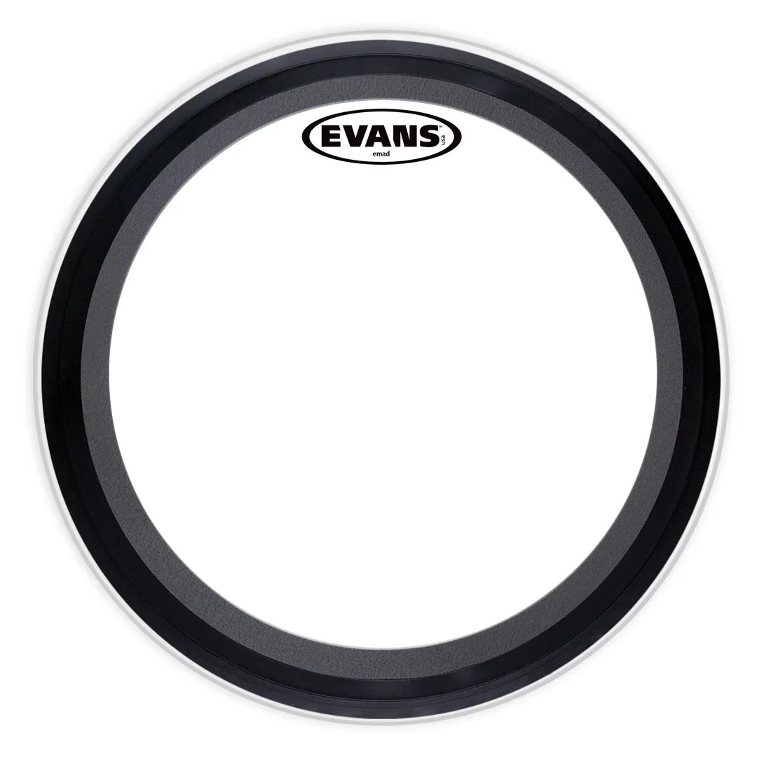 Evans BD18EMADCW inch Clear Bass Batter Drumhead Evans BD18EMADCW inch Clear Bass Batter Drumhead