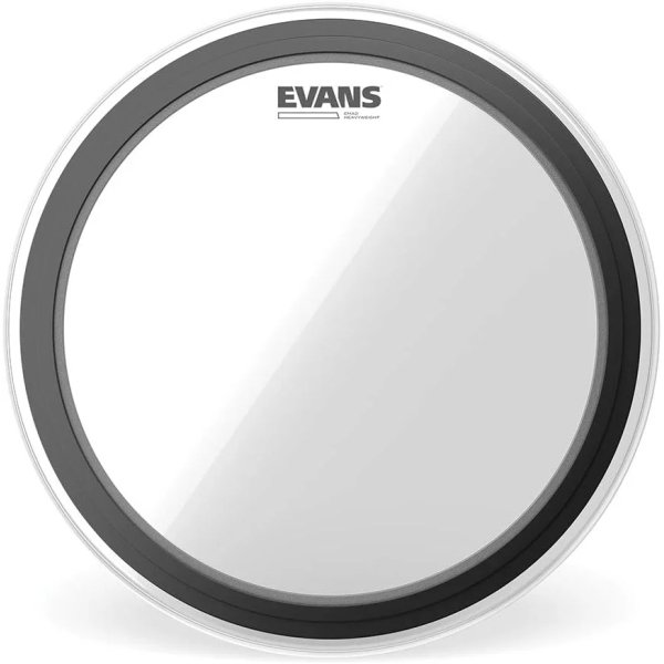 products evans bd22emadhw 22 inch emad heavyweight clear bass drumhead a147796