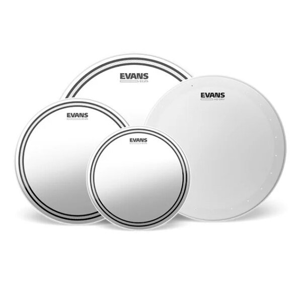 Evans EC2S Pack EPP EC2SHDD R Clear Rock + 14 inch HDD