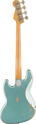 Fender 60th Anniversary Roadworn '60s Jazz Bass, Firemist Silver