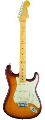 Fender American Elite Stratocaster Ebony FB, Tobacco Sunburst  Electric Guitar