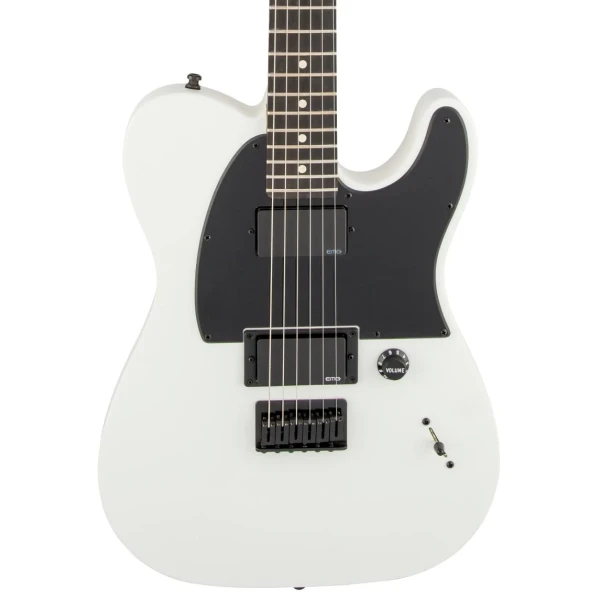 products fender artist jim root telecaster guitar ebony neck flat white a165065