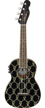 Fender Billie Eilish Ukulele Concert, Black