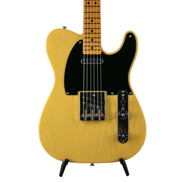 Fender Eross Candra Signature Telecaster Sephia Electric Guitar, Maple FB, Butterscotch Blonde, Japan