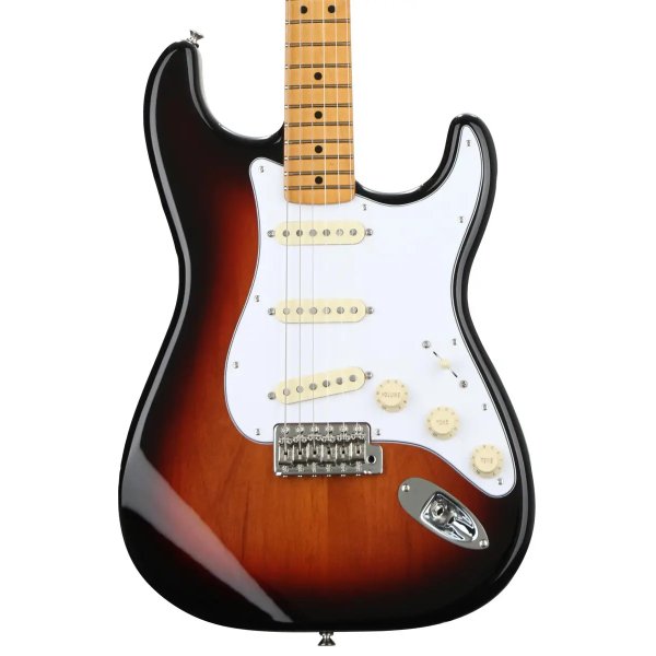 Fender Jimi Hendrix Stratocaster with Maple Fingerboard 3-Tone Sunburst