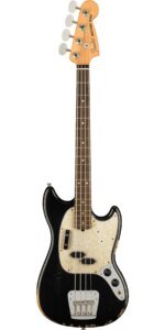 Fender JMJ Road Worn Mustang Bass, Black
