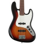 products fender player fretless jazz bass guitar pau ferro fb 3 tone sunburst a134899