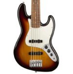 Fender Player Jazz Bass 5-String, Pau Ferro FB, 3 Tone Sunburst