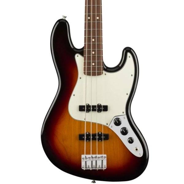 Fender Player Jazz Bass, Pau Ferro FB, 3 Tone Sunburst
