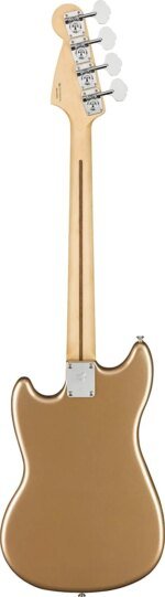Fender Player Mustang PJ Bass Pau Ferro FB Firemist Gold