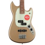 products fender player mustang pj bass pau ferro fb firemist gold a134933