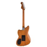 products fender standard acoustasonic jazzmaster electric guitar rw fb aged natural made in indonesia a155953