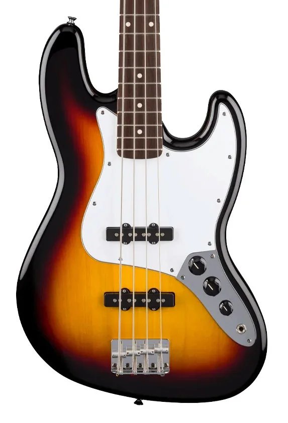 Fender Standard Jazz Bass Laurel FB, 3 Color Sunburst Made in Indonesia