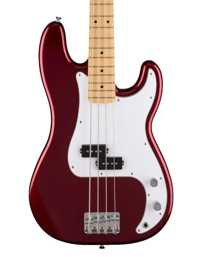 Fender Standard Precision Bass Maple FB, Candy Cola Made in Indonesia