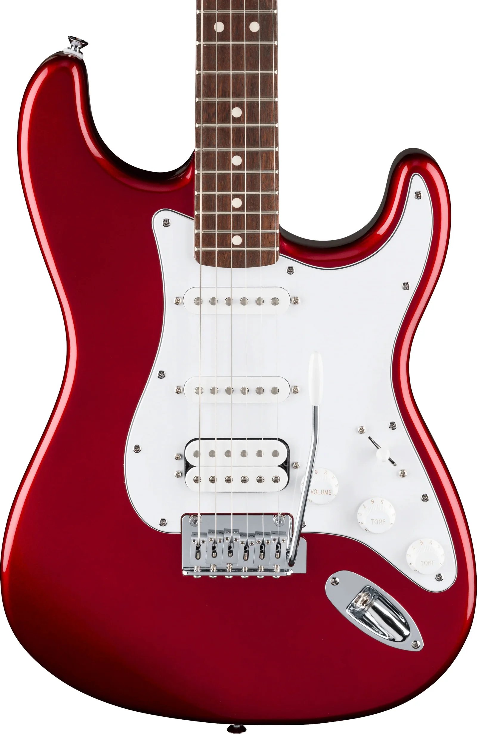 Fender Standard Stratocaster HSS Electric Guitar Laurel FB, Candy Cola Made in Indonesia