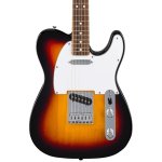 products fender standard telecaster electric guitar with white pickguard laurel fb 3 color sunburst made in indonesia 9488