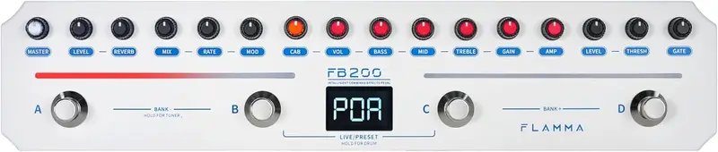 FLAMMA FB200 Bass Multi Effects Pedal