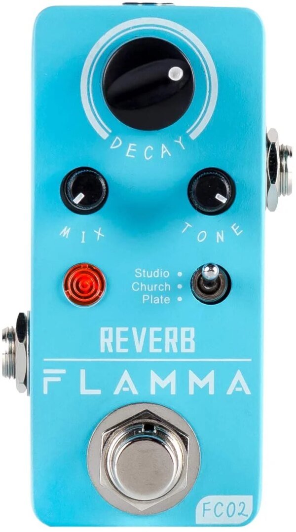 FLAMMA FC02 Mini Reverb Pedal Digital Guitar Pedal