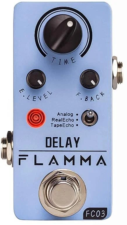 FLAMMA FC03 Guitar Delay Pedal Mini Digital Guitar Pedal