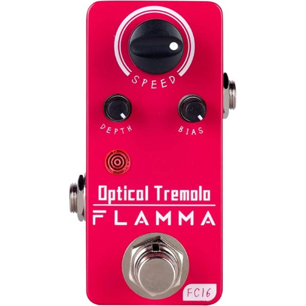 FLAMMA FC16 Optical Tremolo Guitar Effects Pedal