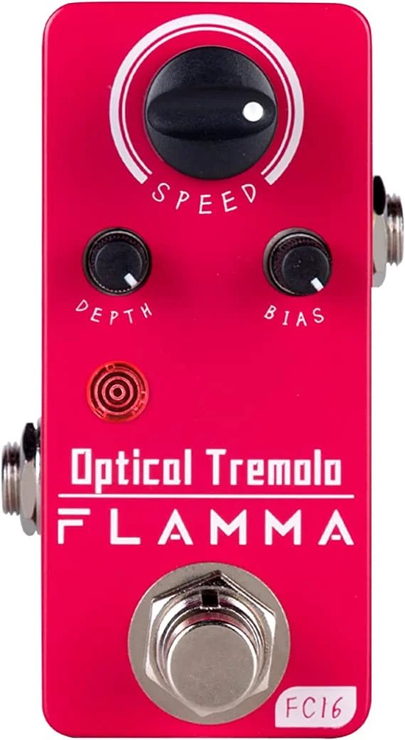 FLAMMA FC16 Optical Tremolo Guitar Effects Pedal