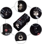 FLAMMA FC19 Black Distortion Guitar Effect Pedal