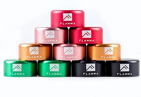 FLAMMA FFT MX10 Metal Footswitch Protection Cap for Guitar Effects Pedal 10Pcs