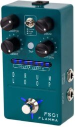 FLAMMA FS01 Drum Machine & Phrase Loop Pedal Guitar Pedal