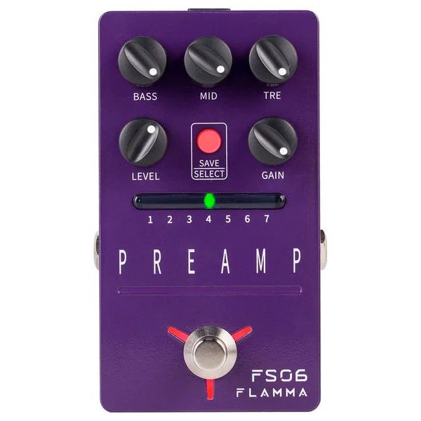 FLAMMA FS06 Digital Preamp Guitar Effects Pedal