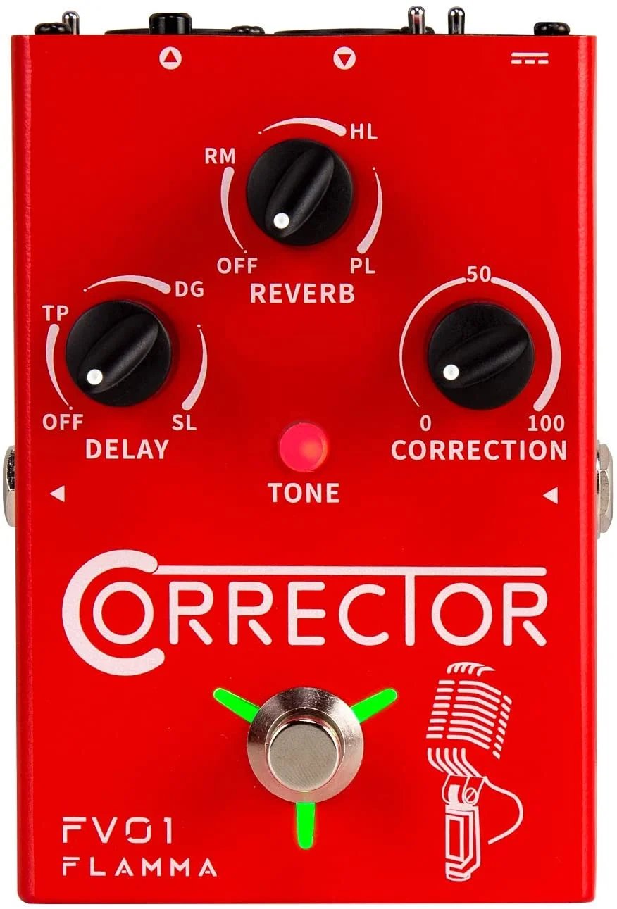 FLAMMA FV01 Vocal & Guitar FX Effects Processor 