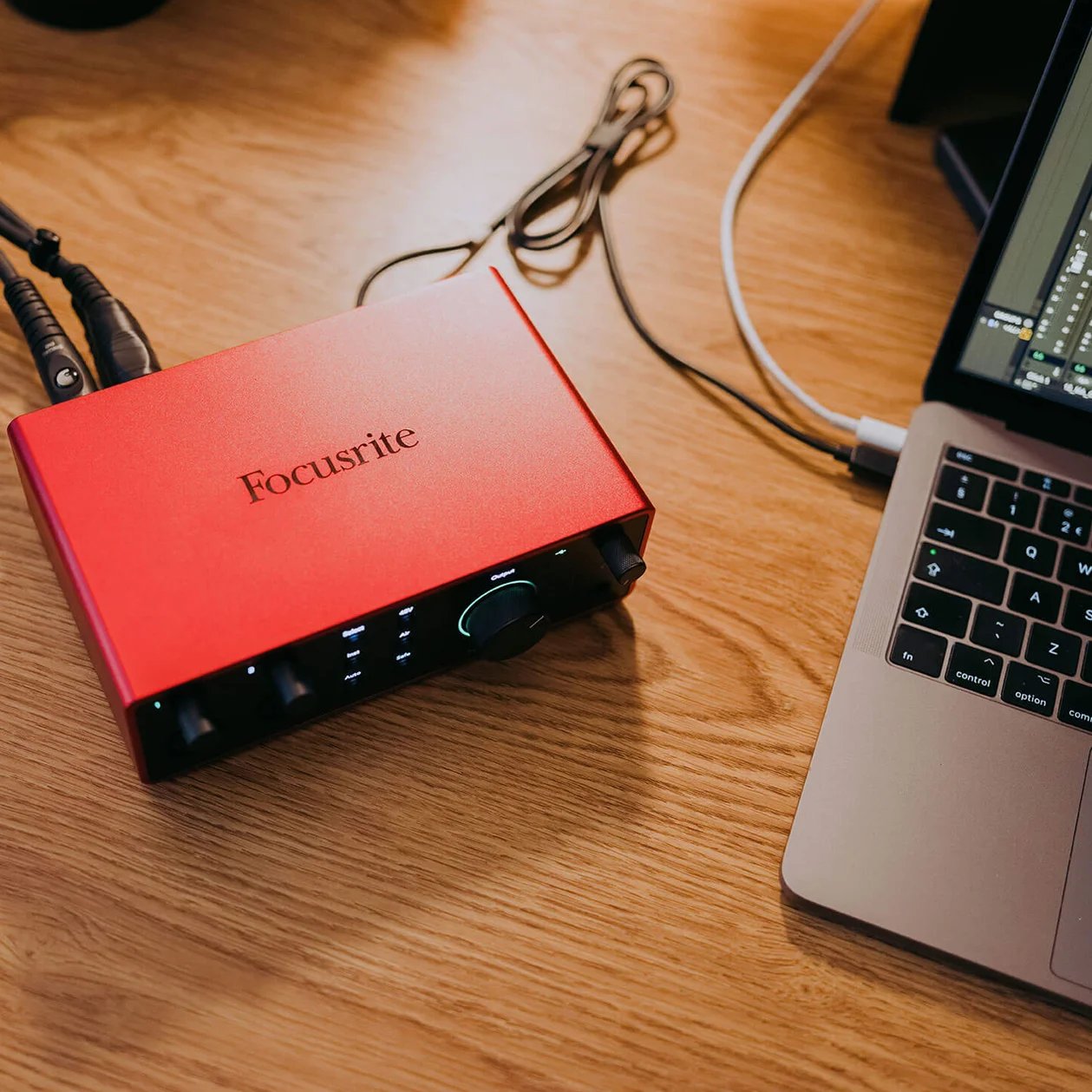 Focusrite Scarlett 2i2 4th Gen USB Type C Audio Interface