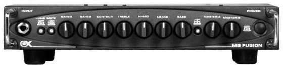 Gallien-Krueger MB Fusion 500 Tube Preamp Ultra Light Bass Amp Head