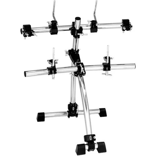 Gibraltar GRS ERK Stealth Electronic Drum Rack with Black Clamps
