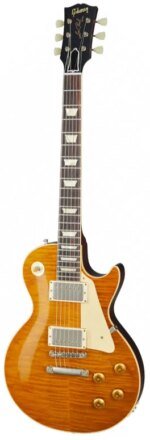 Gibson Custom 1959 Les Paul Standard Reissue VOS Electric Guitar with Case, Dirty Lemon