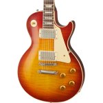 products gibson custom 1959 les paul standard reissue vos electric guitar with case washed cherry sunburst 9442