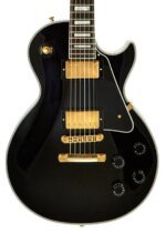 Gibson Custom Les Paul Custom Ebony with Ebony Fingerboard Gloss in Ebony with Case
