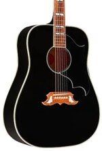 Gibson Elvis Dove Acoustic Electric Guitar with Case, Ebony