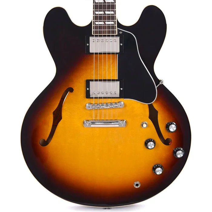Gibson ES 345 Semi Hollow Electric Guitar, Vintage Burst