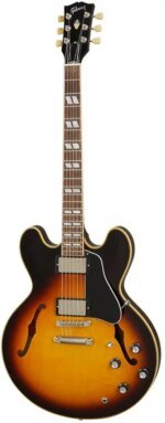 Gibson ES 345 Semi Hollow Electric Guitar, Vintage Burst