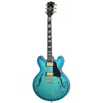 products gibson es supreme semi hollowbody electric guitar with case blueberry burst a155450