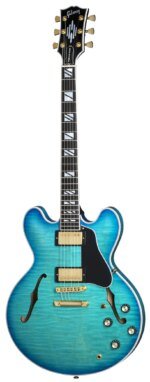 Gibson ES Supreme Semi Hollowbody Electric Guitar with Case, Blueberry Burst