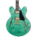 products gibson es supreme semi hollowbody electric guitar with case seafoam green 9452