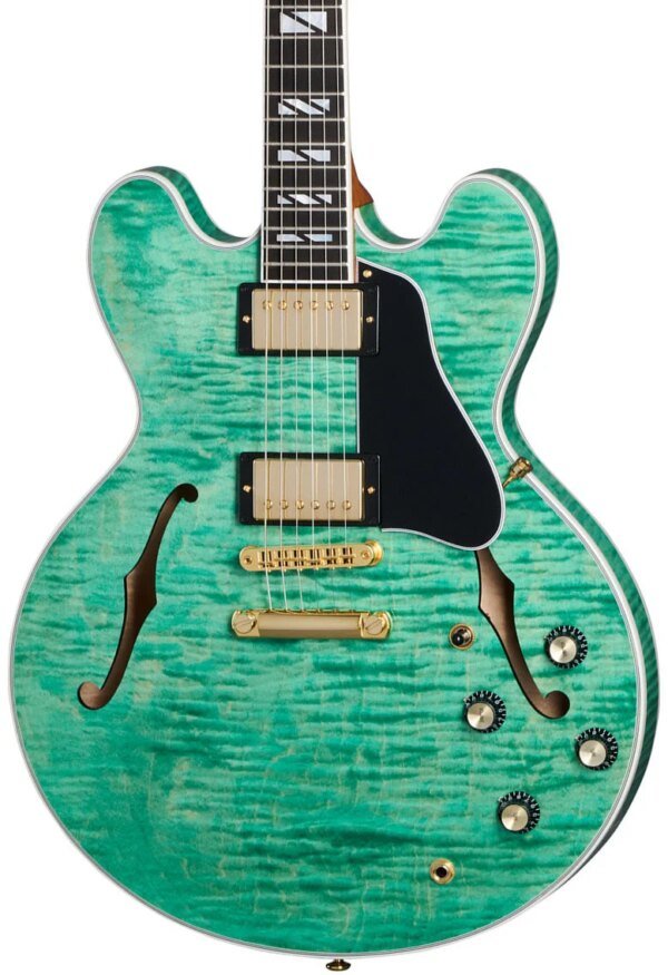 Gibson ES Supreme Semi Hollowbody Electric Guitar with Case, Seafoam Green