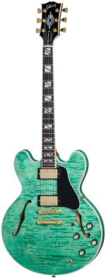 Gibson ES Supreme Semi Hollowbody Electric Guitar with Case, Seafoam Green