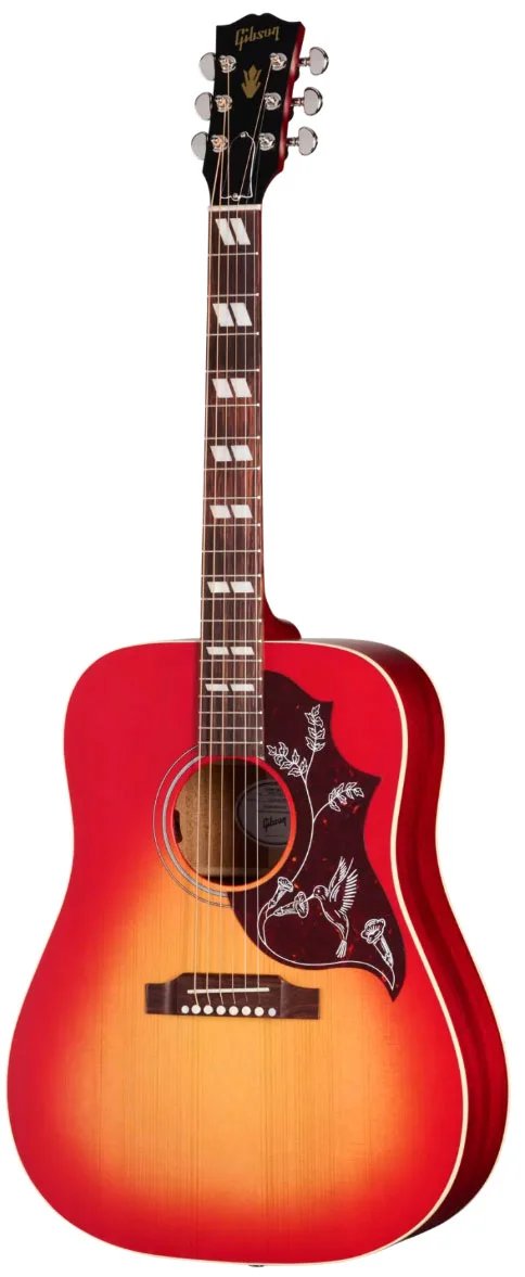 Gibson Hummingbird Special Acoustic Electric Guitar with Case, Vintage Cherry Sunburst