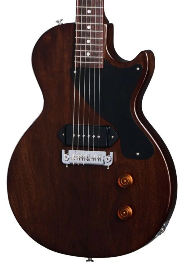 Gibson Les Paul Junior Charlie Starr Electric Guitar with Case, Dark Walnut