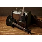products gibson les paul junior charlie starr electric guitar with case dark walnut a155434