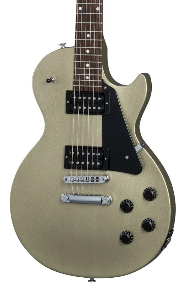 Gibson Les Paul Modern Lite Electric Guitar with Gig Bag, Gold Mist Satin